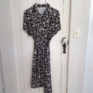 Isaac Mizrahi belted Dress size Large